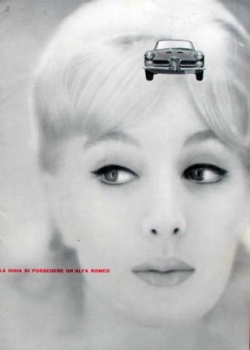 Alfa Romeo 2000 Spider Modelprogram 1960 Carbrochure (3851)